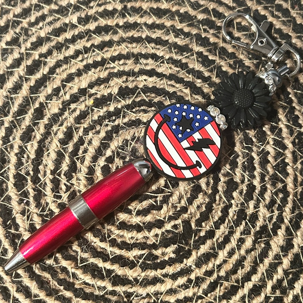 Patriotic Keychain